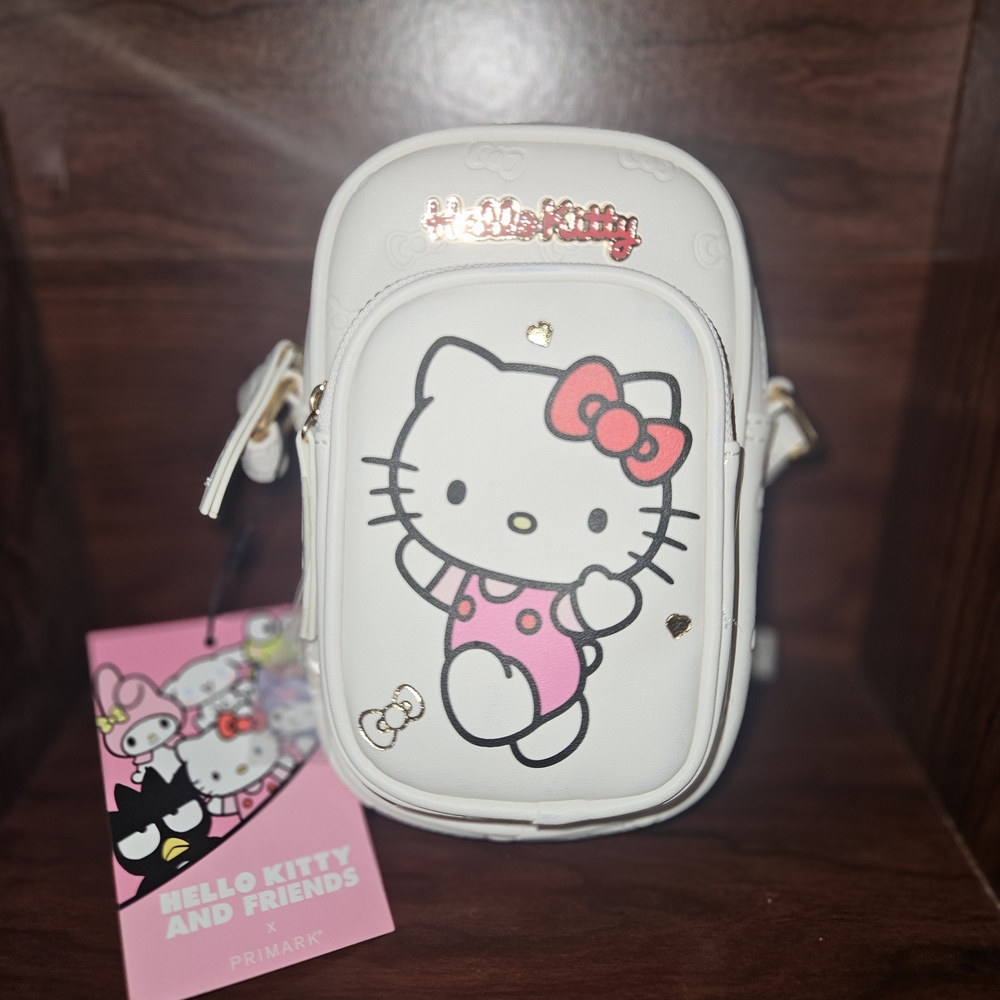 Primark X Hello Kitty White Crossbody Bag NWT